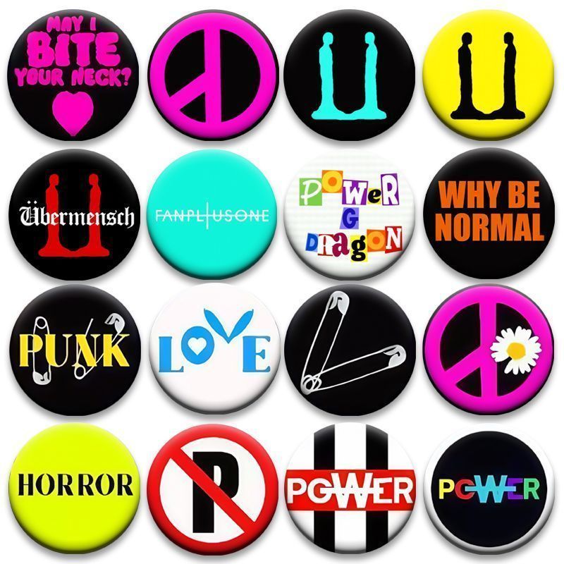 เข็มกลัดชุด G-Dragon สไตล์เหมือนใน Instagram - อเนกประสงค์สำหรับคอนเสิร์ตและสะสมของแฟนคลับ