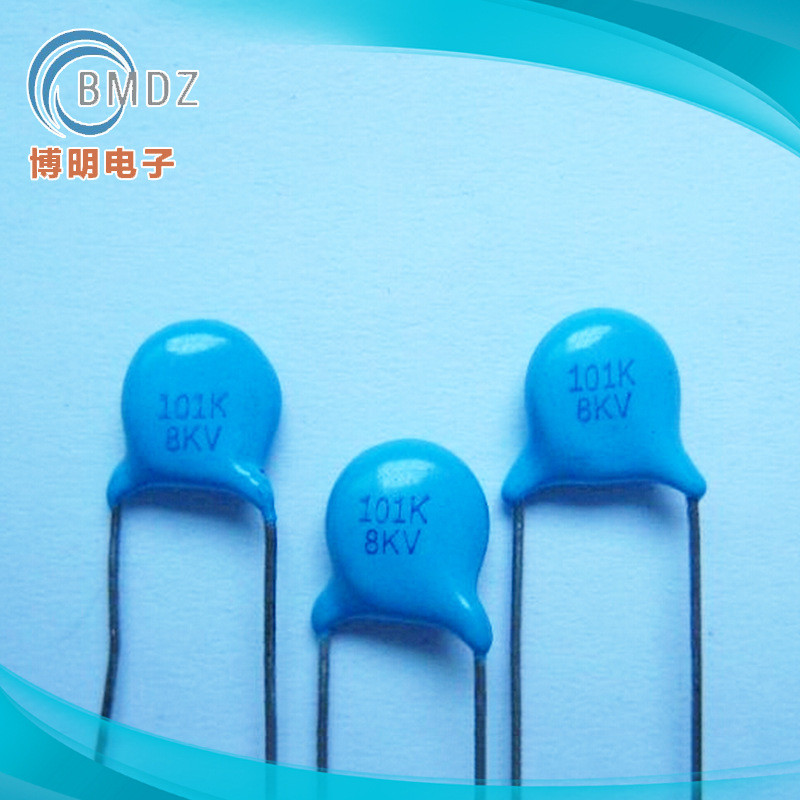 ตัวเก็บประจุความปลอดภัย X1 Y1 102/400VAC Blue Safetyระเบียบ Y Capacitor 1NF 102PF 400V