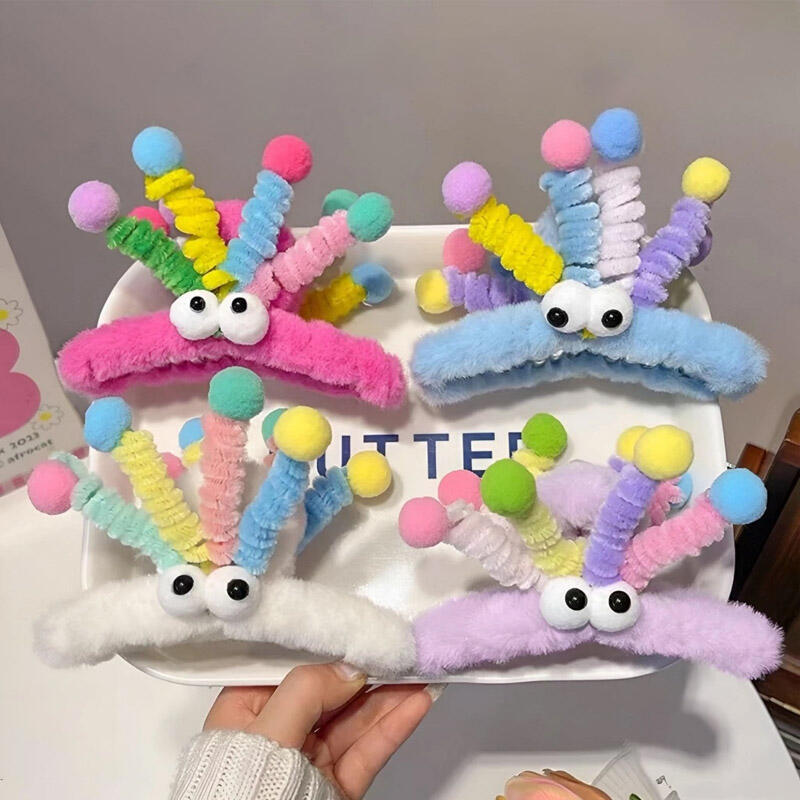 ลวดกำมะหยี่ DIY 100Pcs พร้อมส่งจากไทย ลวดกํามะหยี่ขนฟู เส้นขนฟู ลวดกำมะหยี่หนาพิเศษ คละสี สีพาสเทล สีสันสดใส - รูปที่ 7