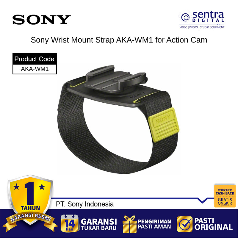 Sony สายรัดข้อมือ AKA-WM1 สําหรับ Action Cam S01