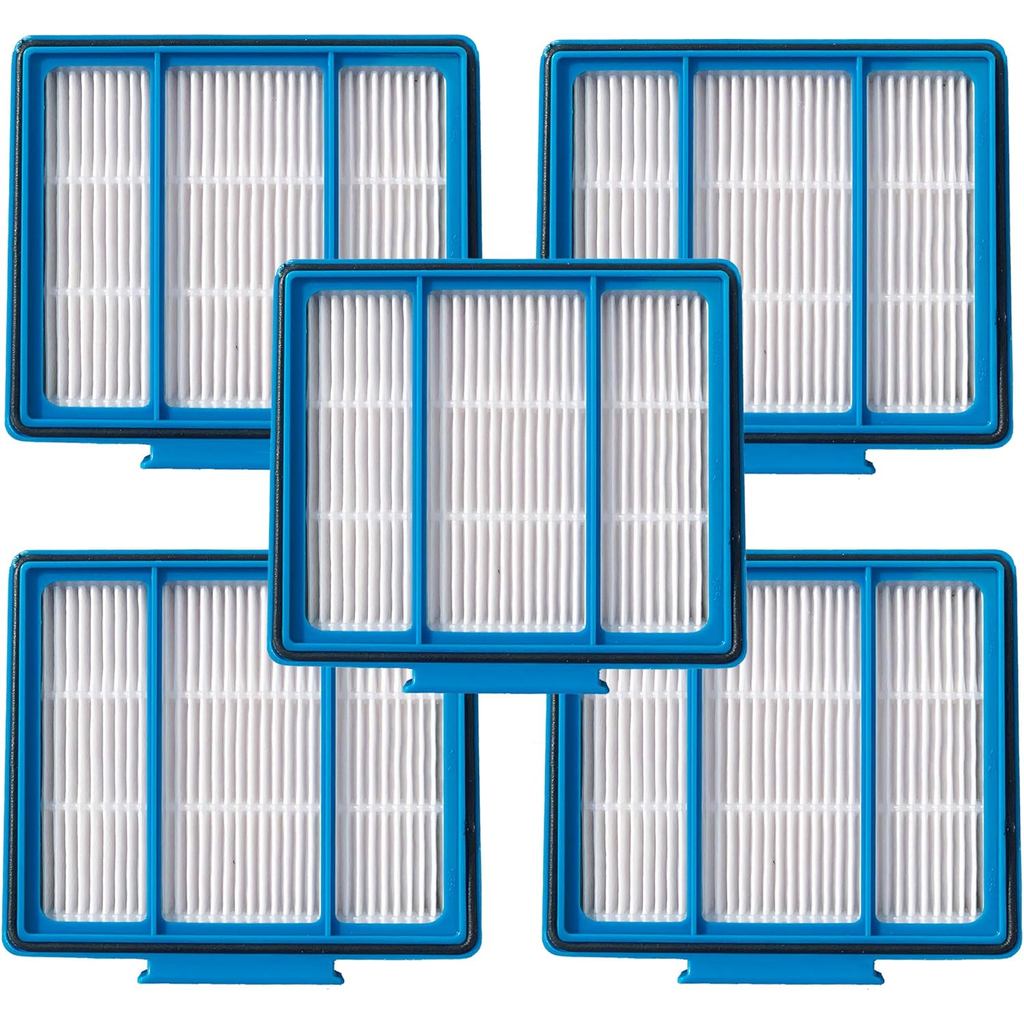 5-Pack เปลี่ยน HEPA Filter ใช้งานร่วมกับ Shark ION,IQ,EZ AI Series สูญญากาศ AV2501AE RV1001AE AV910/