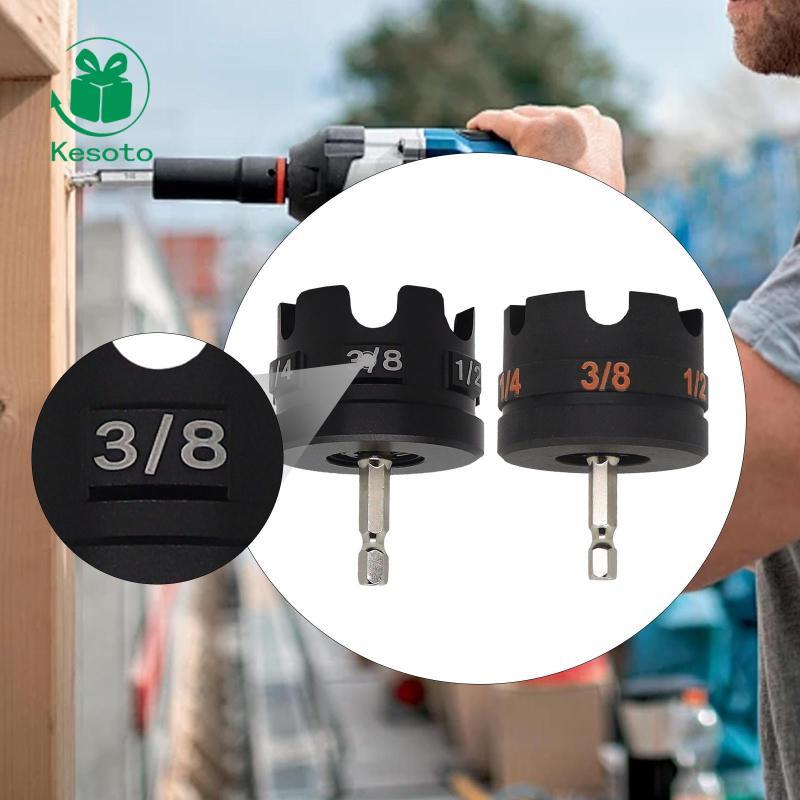 [Ehoyoxa] Power Drill Nut Driver Adapter ไขควง Nut Remover Bolt Driver อลูมิเนียมขนาดกะทัดรัดสําหรับ