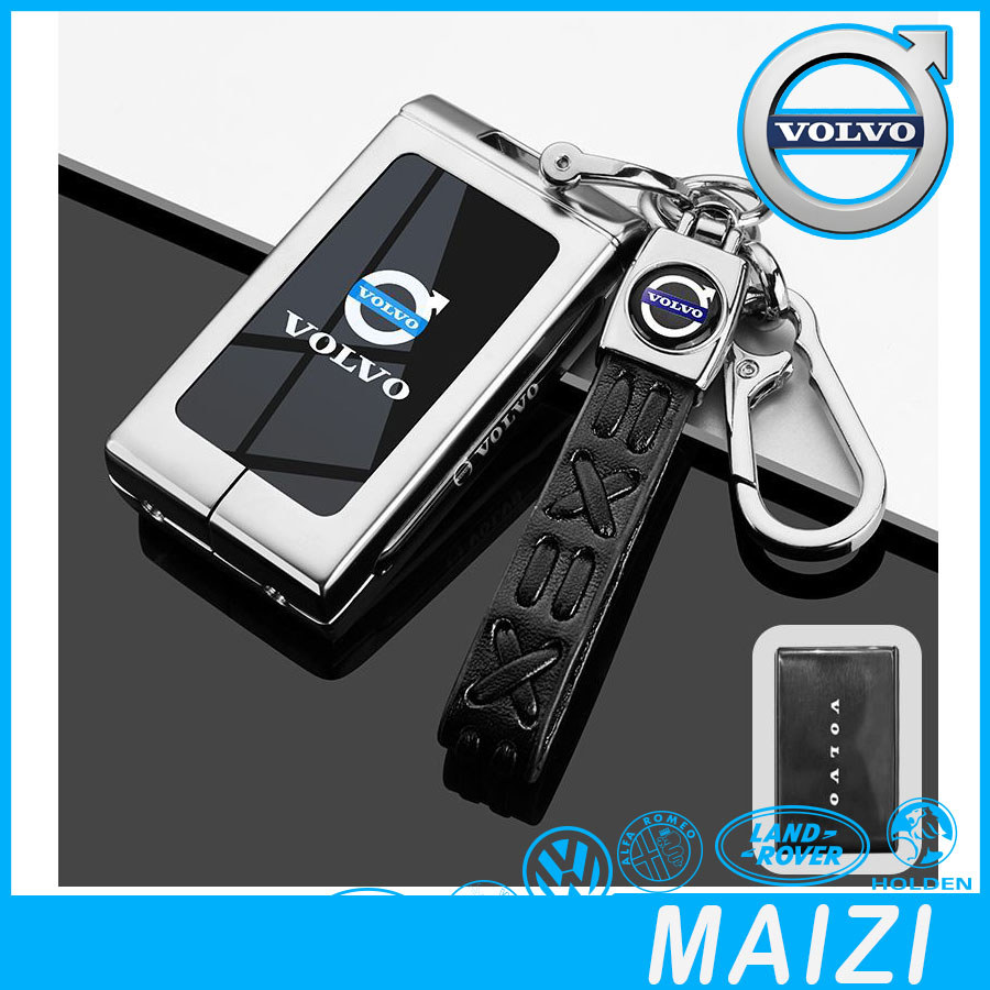 [READY]VOLVO EX30 Upscale Key shell volvo ex30 Business Leather Metal Frame Key cover VWVN