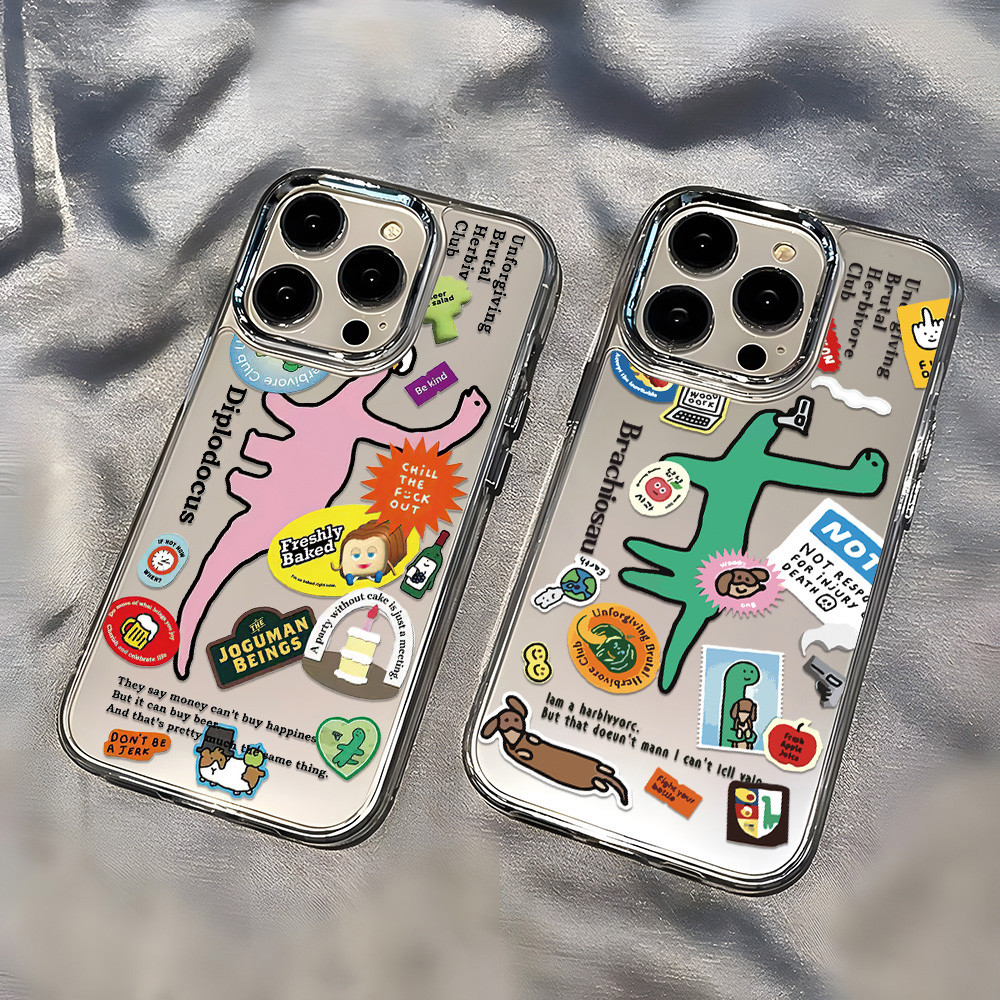 INS สำหรับ Samsung A56 A17 A07 A36 A06 A55 A22 5G A26 A16 A54 A15 A05S S25 Ultra เคสโทรศัพท์มือถือลายการ์ตูนใสกันกระแทก