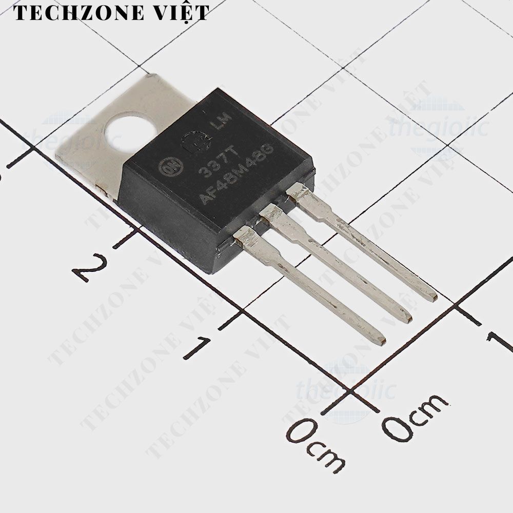 [2 ชิ้น]- LM337T เครื่องปรับแรงดันไฟฟ้า IC 1.5A TechZone Viet