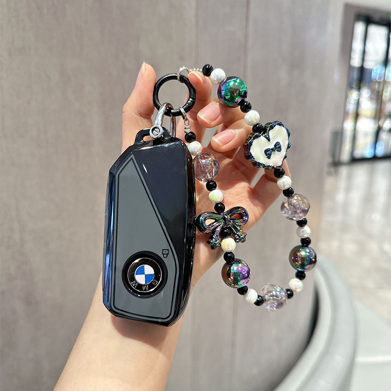 ร้านวาย! สําหรับ Bmw x1 30e X5 ix i7 X7 ใหม่ 7 Series 530 525 2024 2025 i5 i3 ix3 Key ผู้ถือฝาครอบ K