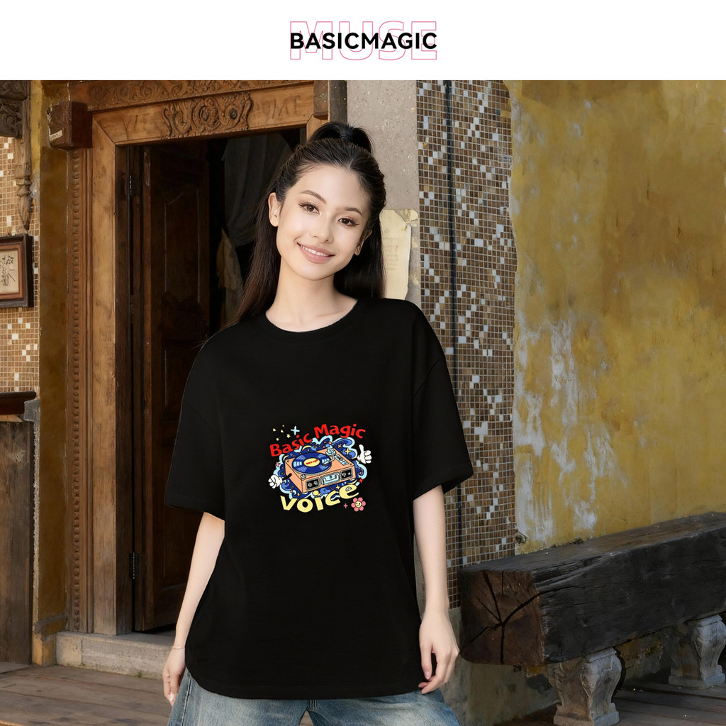 เสื้อยืด Unisex Premium 210g | Oversized เรียบเท่ ใส่ได้ทุกโอกาส 2ชิ้น ฟรีจัดส่ง 0060