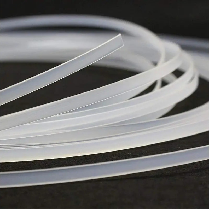 5/10m/Rolls 5-10mm Wide Plastic Boning Corset Webbing Boning,Plastic Boning for Sewing Sew for Weddi