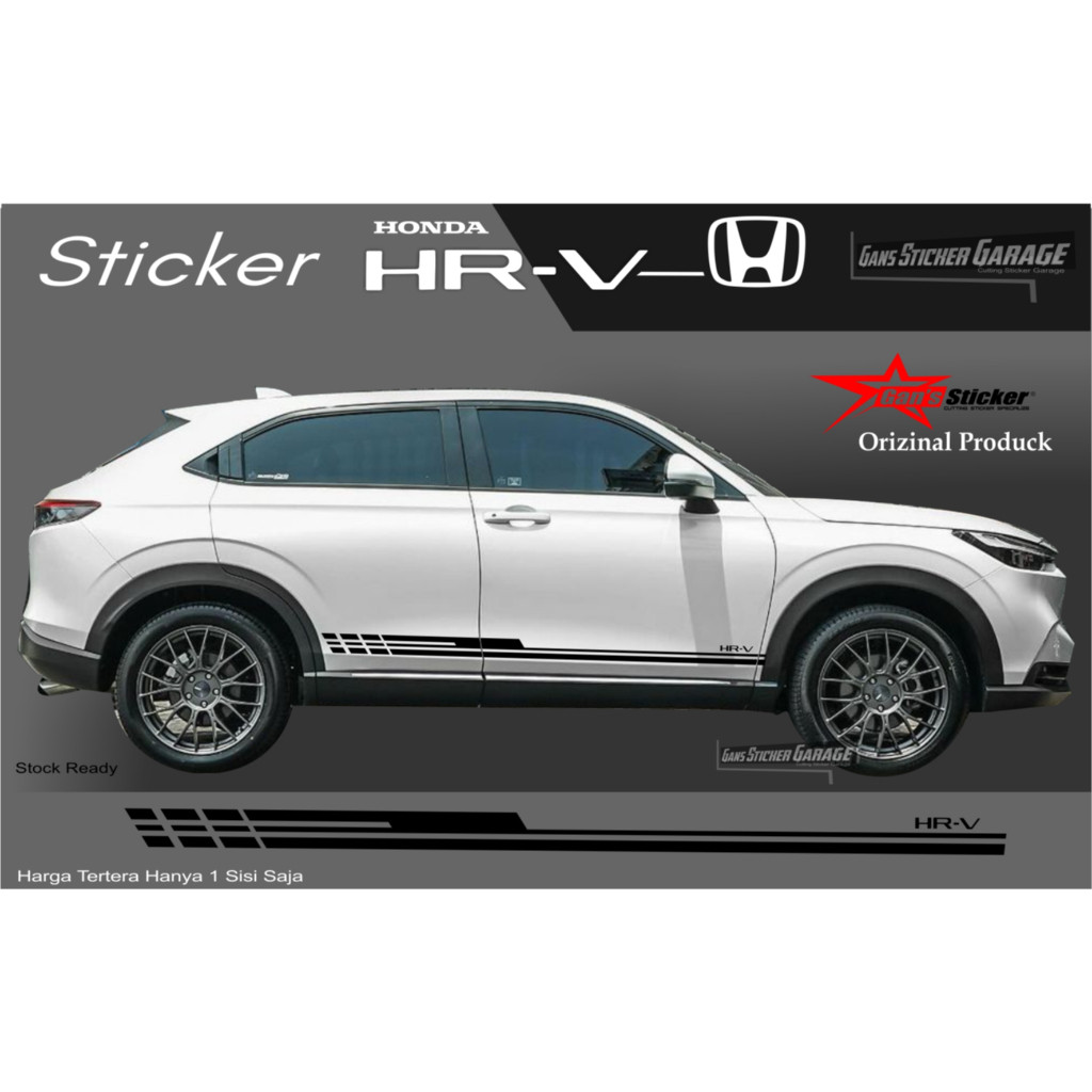 GNSticker สติ๊กเกอร์ HONDA HRV 2023 2024