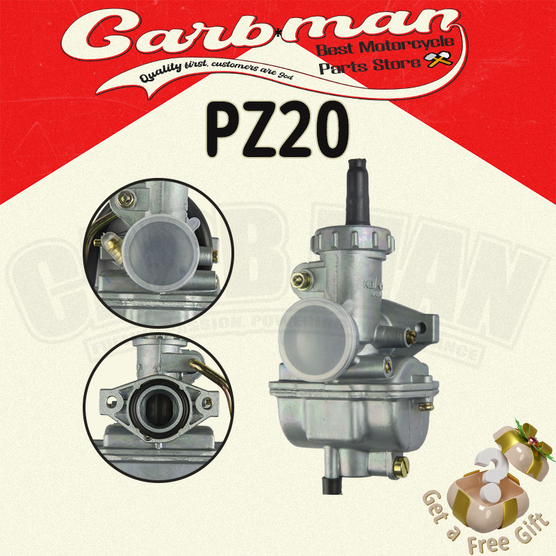 คาร์บูเรเตอร์ pz16 PZ20 50cc 70cc 90cc 110cc 125cc 135 ATV Quad Go kart