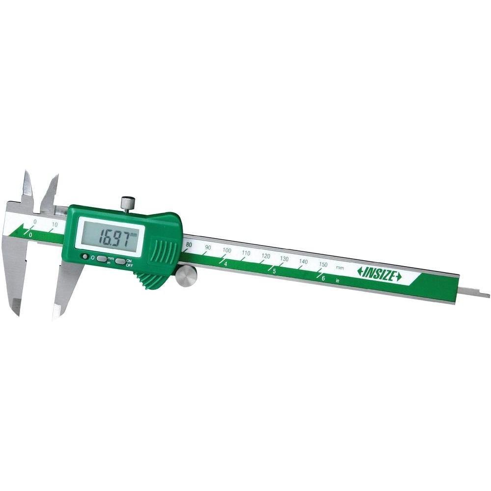 Insize Digital Vernier Caliper 8 นิ้ว 200 มม. เวอร์เนียอิเล็กทรอนิกส์ Caliper 1112200