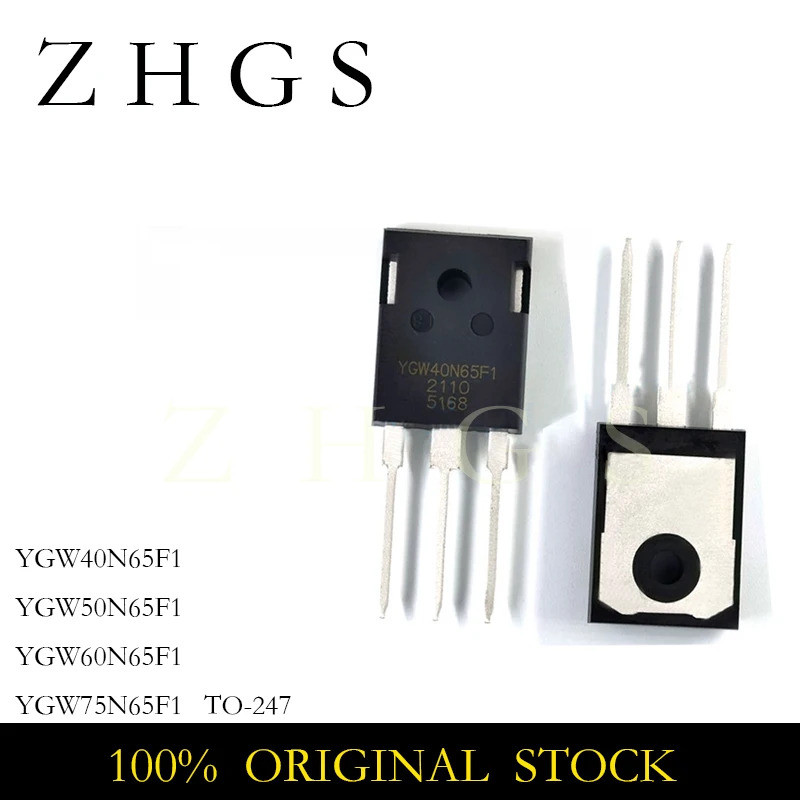 5PCS YGW40N65F1 YGW50N65F1 YGW60N65F1 YGW75N65F1 YGW 40N65 50N65 60N65 75N65 F1 IGBT เชื่อมหลอดทรานซ