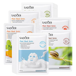 YTL แผ่นมาส์กหน้า มาส์กหน้า SADOER มาส์กหน้า ยอดนิยม Mask face mask ตัวเลือกต่างๆ Skincare