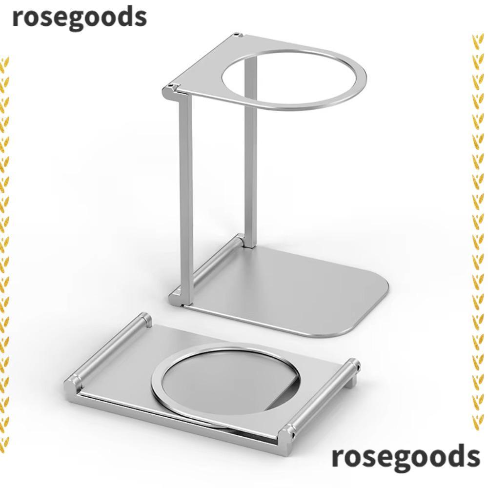 กาแฟ ROSEGOODS1|ขาตั้ง, ที่วางกรองหยดแบบพับได้ที่ทนทาน, เอสเพรสโซแบบพกพาอลูมิเนียมอัลลอยด์ที่ทนทานร้อน|อุปกรณ์เสริม