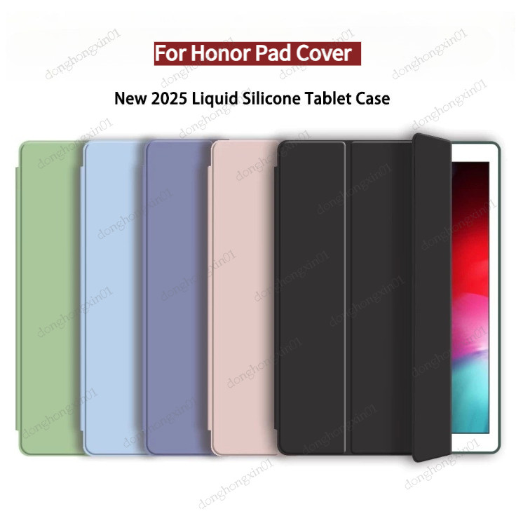 สําหรับ HonorPad X7 8.8 นิ้ว Honor Pad X9a V9 11.5 นิ้ว X8a HonorPad 10 9 12.1 HonorPad 8 12 นิ้วMagicPad 2 3 X8 X9 Liteปลอกป้องกันปกอ่อนPUหนังTri-พับฝาครอบ – โปรปัง