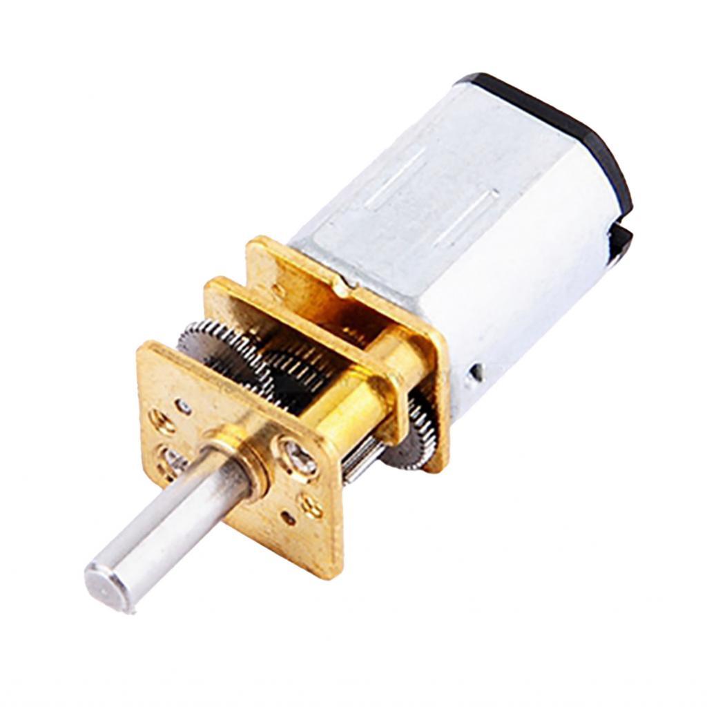 DC มอเตอร์ใหม่ N20 ลดสำหรับ DC3V 6V 12V 50-2000RPM