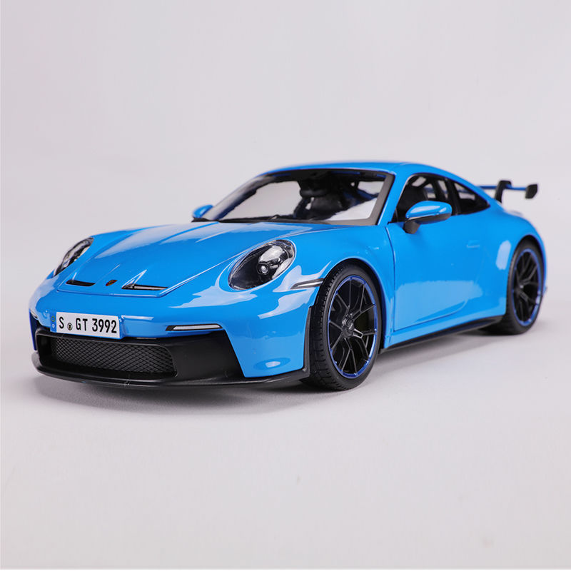 Maisto Meritor รูปที่ 1: 18 Porsche Porsche 911 GT3 จําลองรถสปอร์ตโมเดลรถ