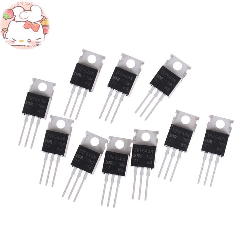 Tast 10PCS ใหม่ IRF640 IRF640N Power mosfet 18A 200V TO-220 EN
