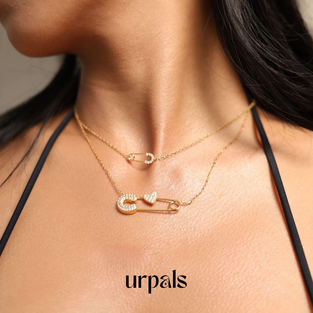 URPALS สร้อยคอ สร้อยข้อมือ Stainless ชุบทอง 18K ดีไซน์เก๋ ทนน้ำทนเหงื่อ แพ้ง่ายใส่ได้