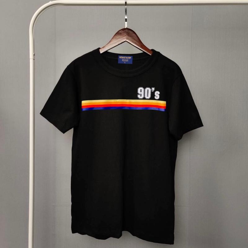 (พร้อมส่ง) เสื้อยืด 90S ACROSS - ผ้าคอตตอน