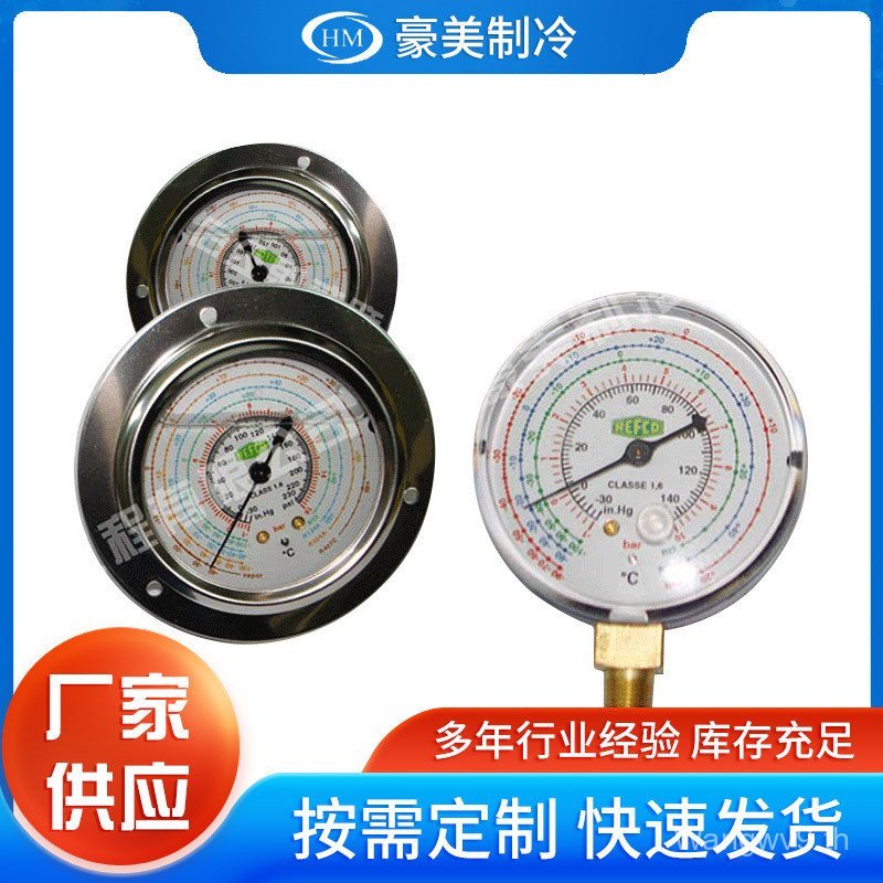 ผู้ผลิตจัดหาเครื่องวัดความดันดิจิตอล Swiss REFCO MR305MR205 ช่วงการวัด Is-1-35MPa แรงดันสูง