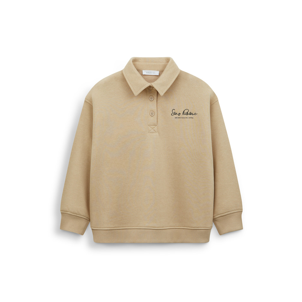 AIIZ (เอ ทู แซด) - AIIZ เสื้อแขนยาวเด็กผู้ชายคอปกโปโล