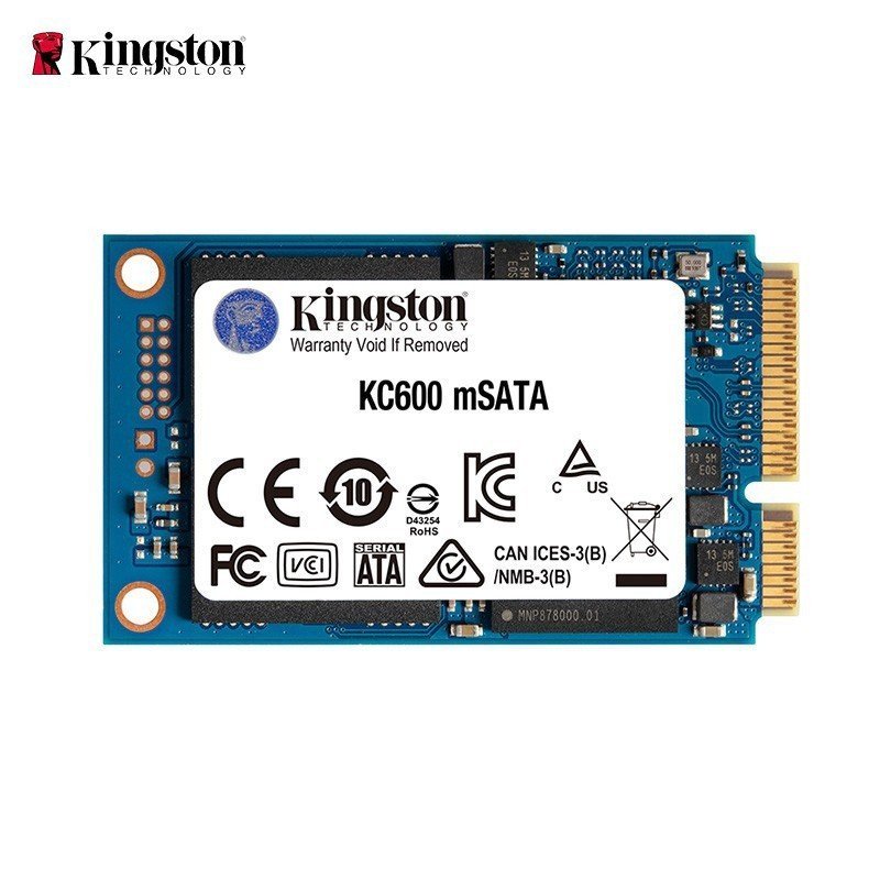 เหมาะสําหรับ Kingston 256G/512/1T SSD Solid State Drive อินเทอร์เฟซ mSATA KC600 Series