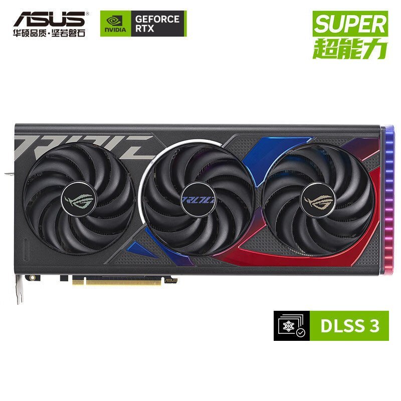 เหมาะสําหรับกราฟิกการ์ดสําหรับเล่นเกม Asus ROG-STRAX GeForce RTX4070SUPER O12G