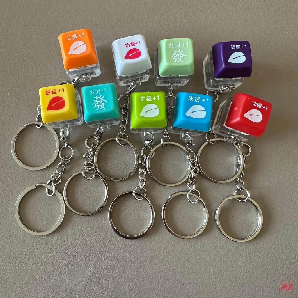 คีย์บอร์ด Fidget Toys Finger Keyboard Toy LED Stress Relief Clicker Fidget Toys สําหรับผู้ใหญ่และเด็