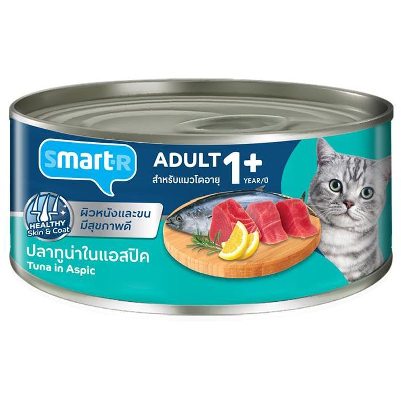 [จัดส่งจากคลัง] SMARTER สมาร์ทเตอร์อาหารแมวปลาทูน่าในแอสปิค 185กรัม [8853474062898] ราคา ถูกที่สุด ดีลบีเคเค แกลเลอรีภาพที่ 2