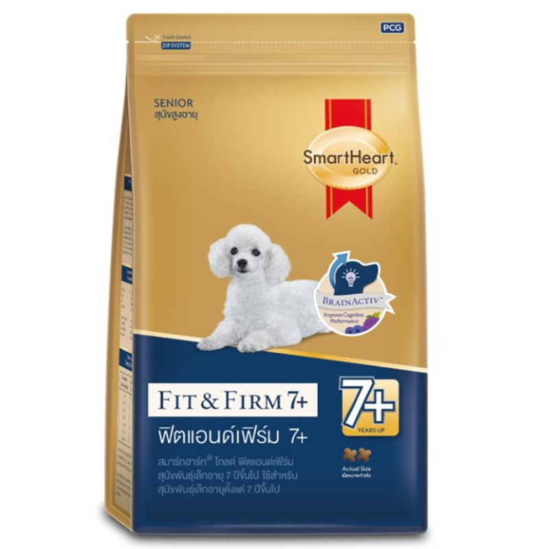 SMART HEART Gold طعام كلاب صغيرة 7+ ‏Fit & Firm — صورة 2