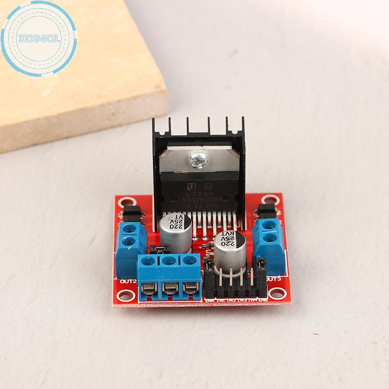 Xo94ol L298N มอเตอร์โมดูล L298N Stepper มอเตอร์สมาร์ทรถหุ่นยนต์ Breadboard Peltier High Power L298 ม