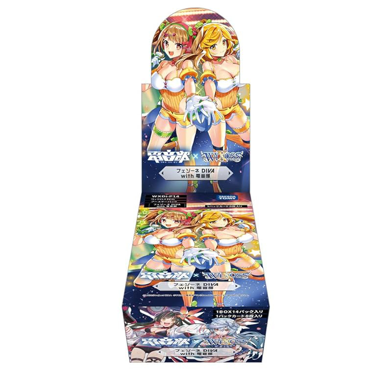 WIXOSS WXDi-P14 WIXOSS TCG Booster Pack Fezonne DIVA with Denonbu DP-BOX