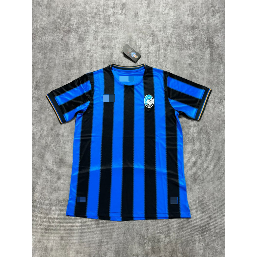 เสื้อยืดกีฬาแขนสั้น Atalanta Home Edition สำหรับแฟนคลับทีม Atalanta มีให้เลือกหลายขนาด
