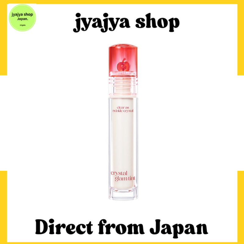 [Ships from Japan]คลีโอ CLIO คริสตัลแกลมทินท์ CRYSTAL GLAM TINT 3.4g ลิปทินต์ กลอวทินต์ (19 BABY APP