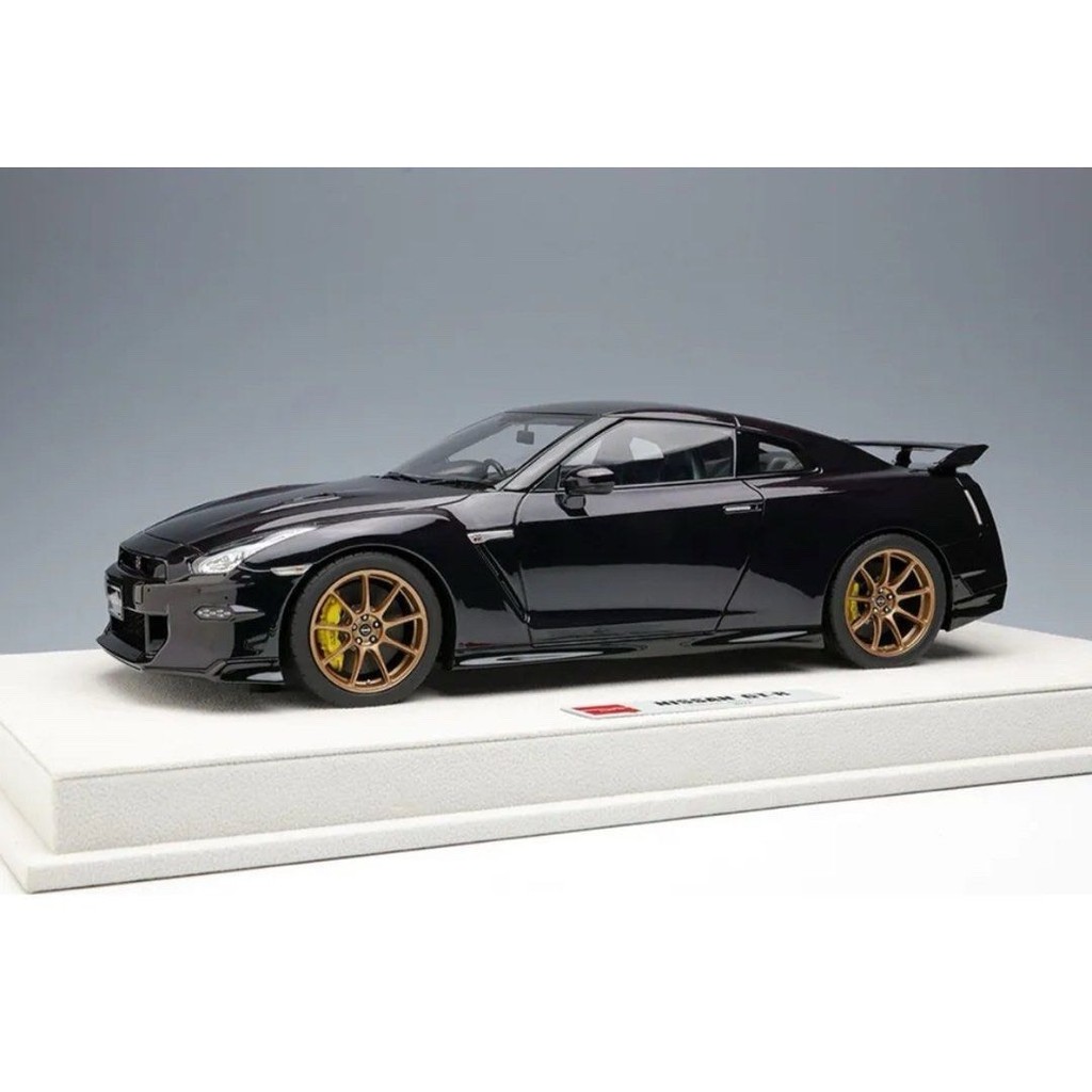 MAKE UP 1/18 ไส้เลื่อน R35 GTR Premium edition T SPEC 2024 EML082 全新
