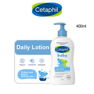 Cetaphil Baby Daily Lotion 400ml (Gentle And Hydrating With Shea Butter Sunflower Seed Oil)