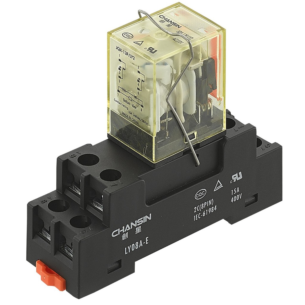 รีเลย์ควบคุม JQX-13F/LY2 นําเข้าทางเลือก