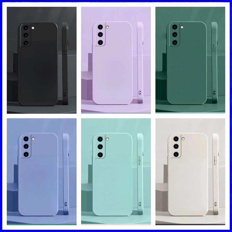 เคส For Samsung S21 / S21 Plus / S21 FE YTCS TPU เคสมือถือเรียบสีพื้น