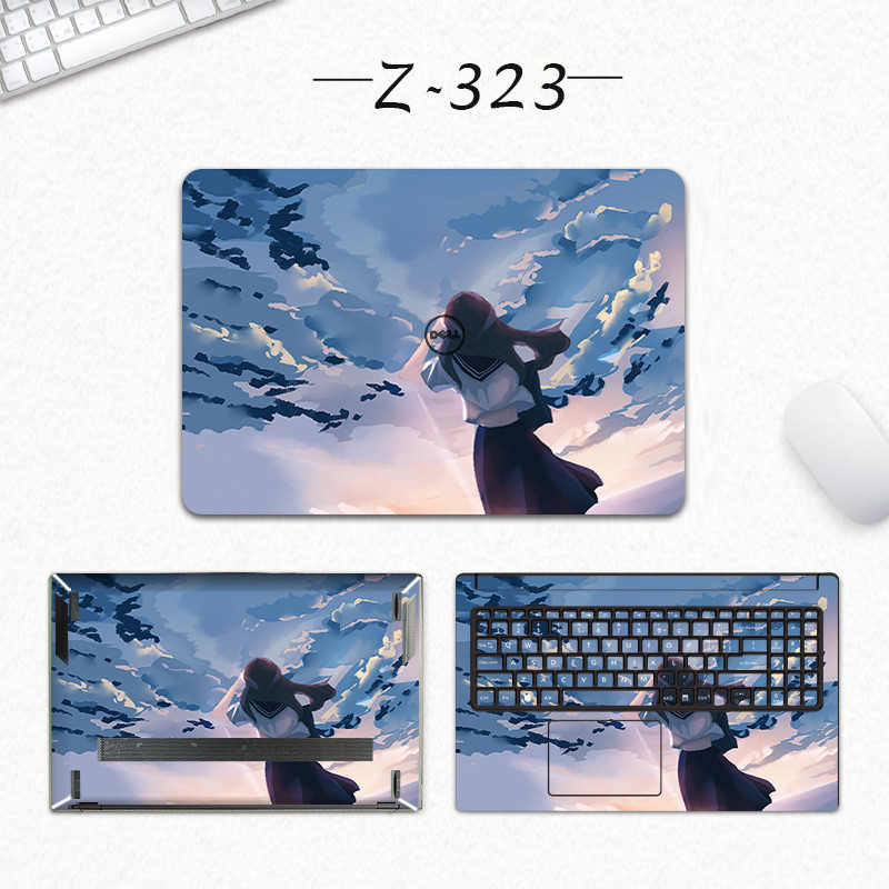 Dell Pro 16 Plus PB16250 PB14250 PB13250 PA14250 ACD ไม่มีสารตกค้างคอมพิวเตอร์แล็ปท็อปผิวไวนิลสติกเก