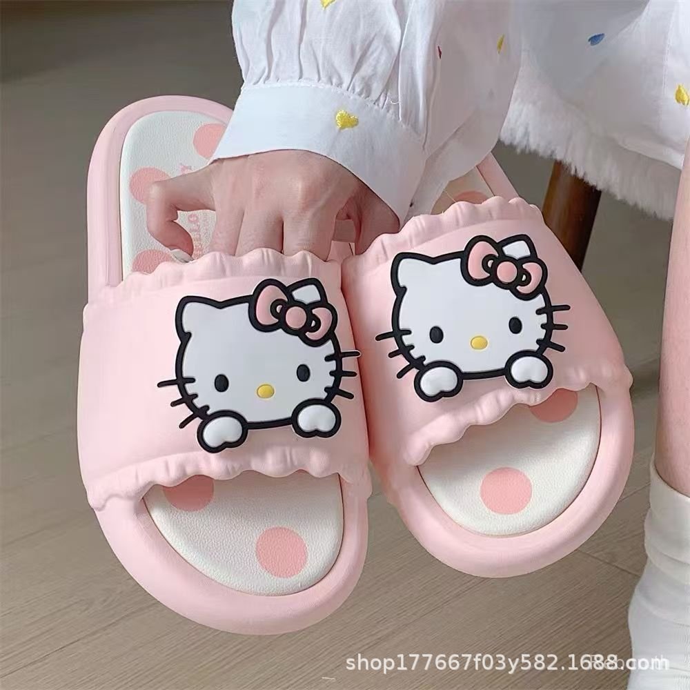 รองเท้าแตะคิตตี้สำหรับผู้หญิง ใส่ได้ทั้งในบ้านและนอกบ้าน ระงับกลิ่นกาย