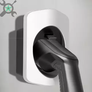 Wall Mount Type 2 EV Charger Holder ปฏิบัติประเภท 2 สายชาร์จสําหรับ EV Charger ตะขอแขวน EV charger ที่แขวนหัวชาร์จ EV และสายไฟ แบบติดผนัง ตะขอแขวนปลั๊กชาร์จรถ EV