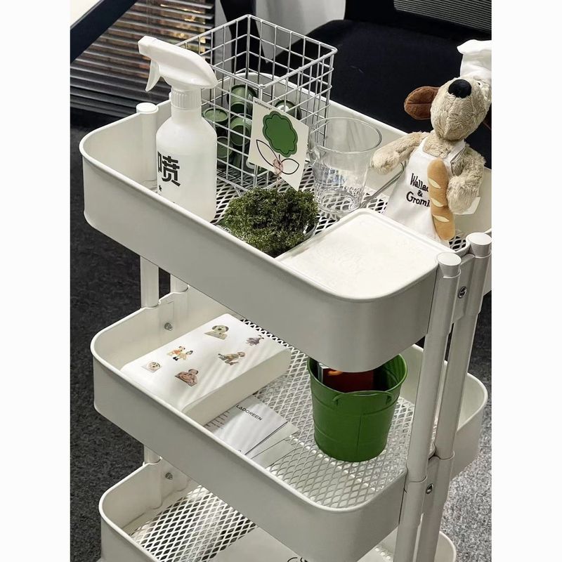 IKEA A Trolley RASKOG RASKOG ชั้นวางของในครัว ของว่าง บ้าน รถเข็นมัลติฟังก์ชั่น k