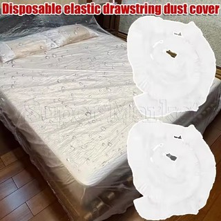 2Pcs Extra Large Dust Cover - Disposable Elastic Drawstring Dustproof Cover - Wedding Banquet Table Cover - Universal Sofa Wardrobe Covers - For Furniture Sofa Table