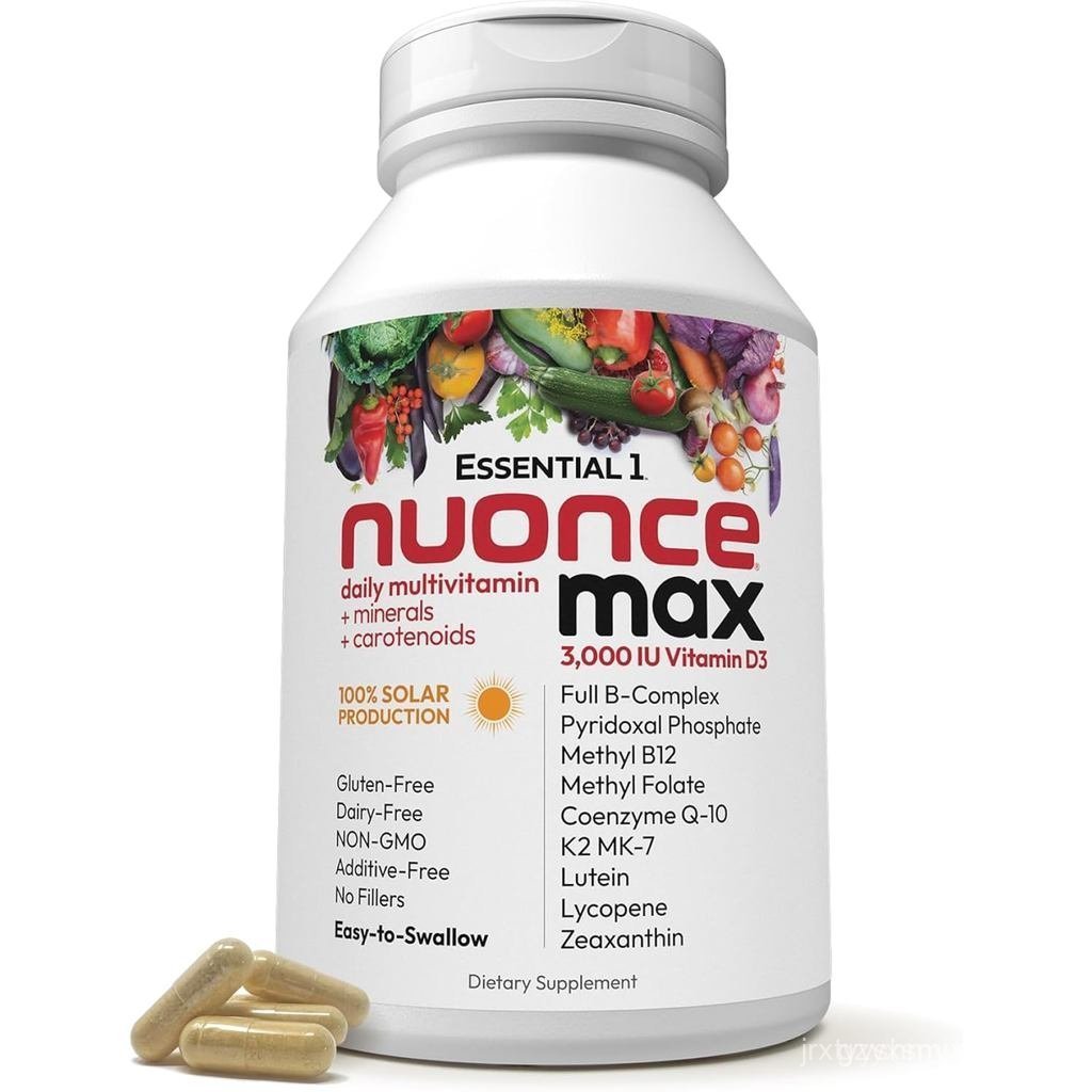 ANDREW LESSMAN Essential-1 noonce max Multivitamin 3000 IU วิตามิน D3 60 แคปซูลเล็ก 100 mcg Methyl B