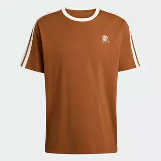 adidas ไลฟ์สไตล์ เสื้อยืดพิมพ์ลาย LUX COFFEE CAFE CUP ผู้ชาย สีน้ำตาล JZ5070