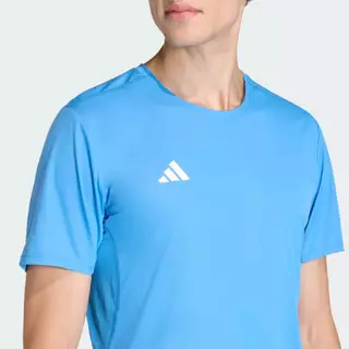 adidas วิ่ง เสื้อวิ่ง Adizero Essentials ผู้ชาย สีน้ำเงิน KA2937