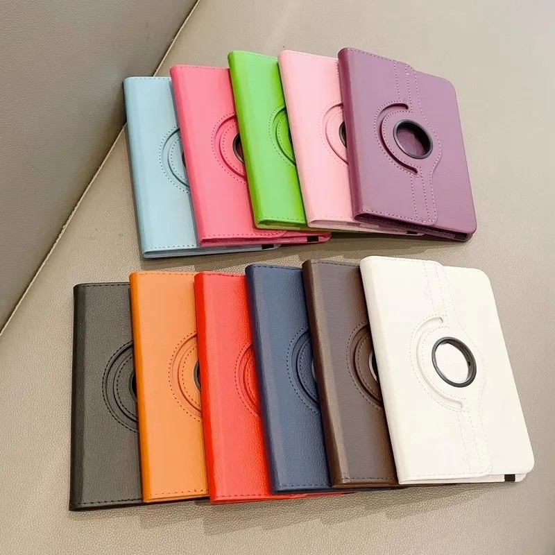 รุ่นขาตั้ง เคสปกป้อง ipad สไตล์ธุรกิจ วัสดุหนัง หมุนได้ 360 องศา #p02