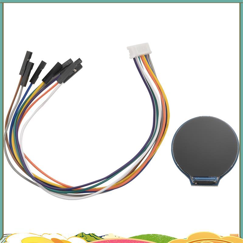 1.28 นิ้วจอแสดงผล LCD หน้าจอ ule GC9A01 การสื่อสาร SPI