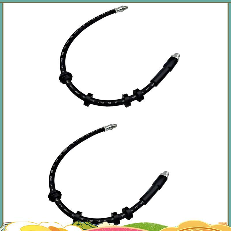 2 ชิ้นสายเบรคหน้าสําหรับ E60 E61 E63 E64 F10 F11 34326767390 34326760909